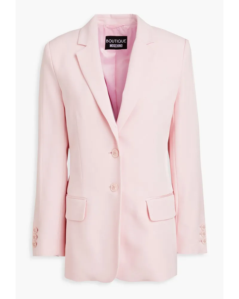 Moschino Crepe blazer - Pink Pink