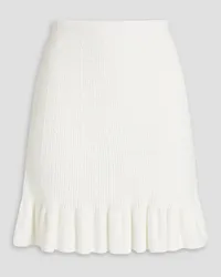 Sandro Cable-knit mini skirt - White White