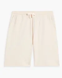 Hamilton and Hare French cotton-terry drawstring shorts - White White