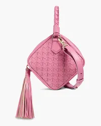 Serapian Petra woven leather tote - Pink Pink