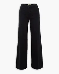 L'Agence Madden high-rise wide-leg jeans - Black Black