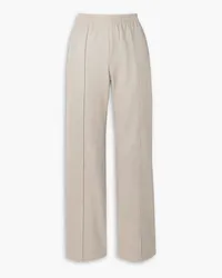 SPRWMN Paneled leather track pants - Neutral Neutral