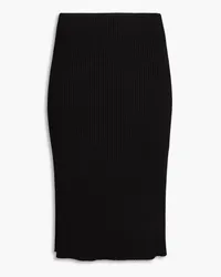 Vince Ribbed-knit skirt - Black Black