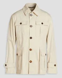 Dolce & Gabbana Cotton-gabardine jacket - White White