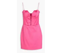Satin mini dress - Pink