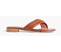 Gavi 10 leather sandals - Brown
