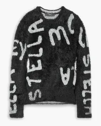 Stella McCartney Ed Curtis jacquard-knit sweater - Black Black