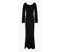 Madelyn knitted maxi dress - Black