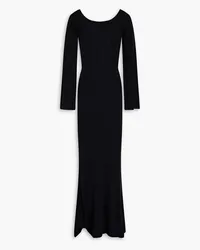 Ronny Kobo Madelyn knitted maxi dress - Black Black