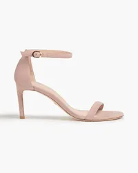 Stuart Weitzman Suede sandals - Pink Pink