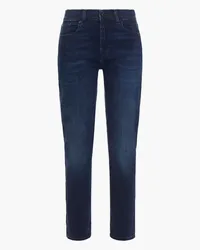 7 for all mankind Mid-rise slim-leg jeans - Blue Blue