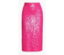 Alice Olivia - Maeve sequined tulle skirt - Pink