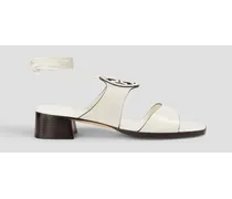 Bombe Miller leather sandals - White
