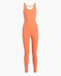 Koral Los Angeles Jet ribbed jersey jumpsuit - Orange Orange