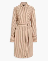 Joseph Daxtona striped twill shirt dress - Neutral Neutral