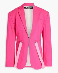 Jacquemus Filu wool-blend blazer - Pink Pink