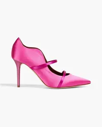 Malone Souliers Maureen 85 satin pumps - Pink Pink