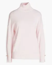 Autumn Cashmere Cashmere-blend turtleneck sweater - Pink Pink