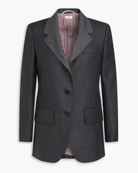 Thom Browne Wool-twill blazer - Gray Gray