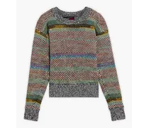 Willow jacquard-knit wool sweater - Multicolor