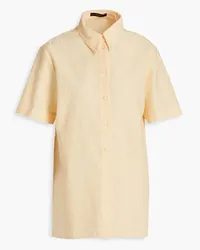 Joseph Bleni broderie anglaise cotton-blend shirt - Orange Orange