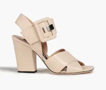 Leather sandals - Neutral