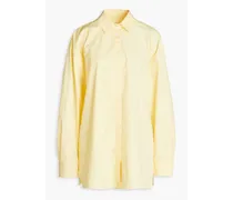 Espanto cotton-poplin shirt - Yellow
