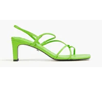 Leather sandals - Green