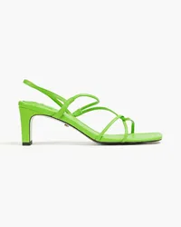 Sandro Leather sandals - Green Green