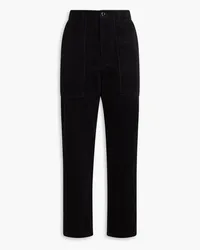 Alex Mill Neil cotton-corduroy straight-leg pants - Black Black