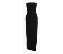 Pasha strapless cutout jersey maxi dress - Black