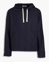 Officine Generale Wool hoodie - Blue Blue