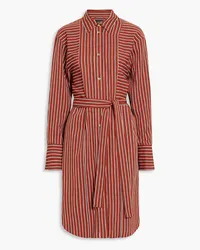 Joseph Daxtona striped twill shirt dress - Red Red