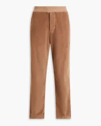 James Perse Stretch-cotton corduroy chinos - Brown Brown