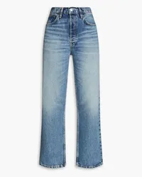 RE/DONE 90s high-rise straight-leg jeans - Blue Blue