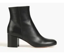 Margaux leather ankle boots - Black