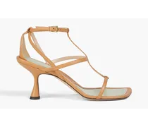 Julio leather sandals - Neutral