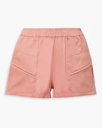 Paradised Prim cotton-twill shorts - Orange Orange