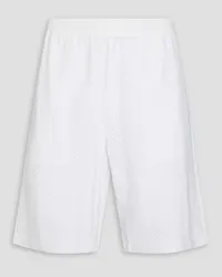 Missoni Crochet-knit cotton-blend shorts - White White