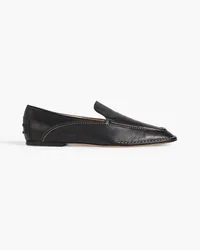 TOD'S Leather loafers - Black Black