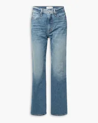 SLVRLAKE London high-rise straight-leg jeans - Blue Blue