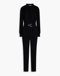 IRO Katija belted crepe jumpsuit - Black Black