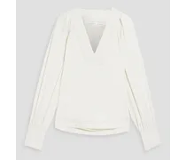 Osler crepe blouse - White