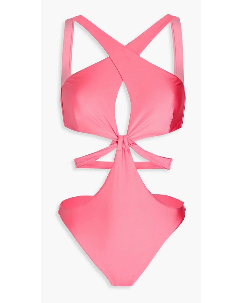 Cult Gaia Atiana cutout swimsuit - Pink Pink
