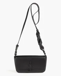 J.W.Anderson Chain Anchor leather shoulder bag - Black Black