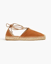 Jimmy Choo Crosta suede espadrilles - Brown Brown