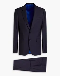 Paul Smith Checked wool suit - Blue Blue