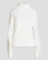 A.L.C. Taryn ribbed wool-blend turtleneck sweater - White White