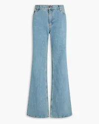 Magda Butrym Faded high-rised flared jeans - Blue Blue