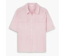 Blaine cotton-voile pajama top - Pink